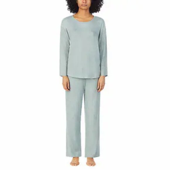 NEW Midnight by Carole Hochman 2-piece Lounge Set | Green - Picture 1 of 8